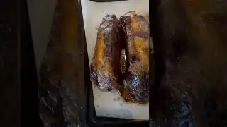 Beef Back Ribs with Hot Sauce #shorts #carnivore #meat #meatlovers #healing #health #beef