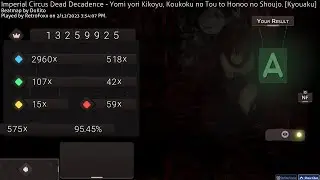 DoKito's original Yomi Yori 95% accuracy