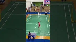 Thailand's best U13 player playing U17! #badminton #badmintonlovers #badmintonindonesia #olympics