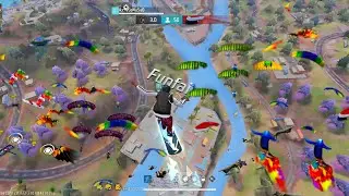 New season free fire br rank💥solo vs squad 💪 full gamepley 😱#freefire