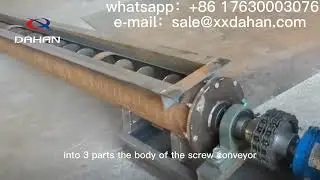 Screw Conveyors for Concrete and Flyash