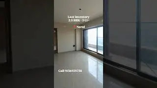 2.5 bhk Nerul RTM #realestate #ytshorts #home #hometour #navimumbai #nerul #viral #trending #india