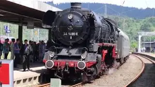 Dampflok 44 1486-8: Fahrt durch das Weserbergland 2018