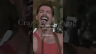 Freddie Mercury&rsquo;s Raw Vocals on SNL 🎤 | Crazy Little Thing Called Love (Acapella) #Voceux #Queen