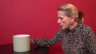 A Chinese celadon-glazed brushpot, bitong, Qing Dynasty