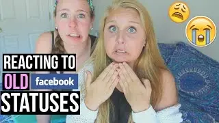 REACTING TO MY OLD FACEBOOK STATUSES | ThatsStephy