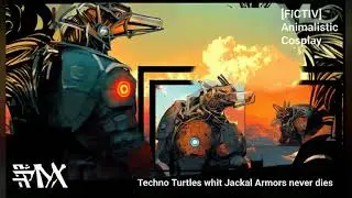 Techno Turtles with Jackal Cosplay Armors never Dies