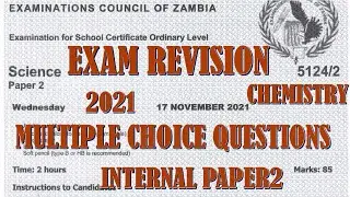 2021 SCIENCE PAPER 2 SECTION A