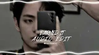 Earned it - The Weeknd (edit audio)