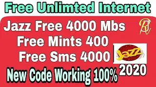 4Gb Free Jazz Free internet ||  free jazz internet || Jazz Free internet 2020
