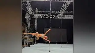 17 Time World Pole Champion Greta Pontarelli Iron Flag