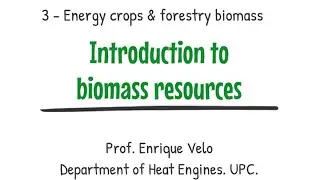 301  Biomass resources introduction