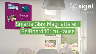 Smarte Glas-Magnettafeln Be!Board f&uuml;r zu Hause I SIGEL