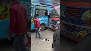 🚌Как выжить в хаосе дорожного движения в Бангладеш