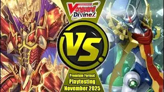 Eradicator Vs Chronojet - Cardfight Vanguard Premium Format Playtesting November 2025