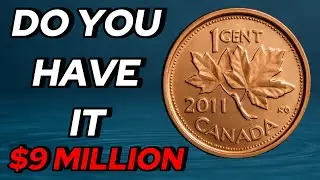 Rare 2011 Canada One Cent Coin Worth Big Money Valuable Penny to Look For