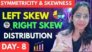 Day 8: Measure of Symmetricity & Skewness in Statistics with Real Time Examples
