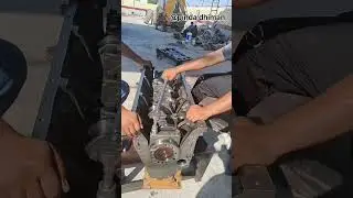 XCMG ZL50GN  loader engine repair  and full  engine fitting