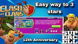How to Easily 3 star it's Over 9000 Challenge in Clash Of Clans #coc