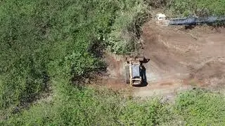MAJOR machines, Brush clearing on LARGE site!. #bulldozer #skidsteer #brushclearing 