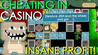 CHEATING IN CASINO! #2 (INSANE PROFIT) | TYPING IN GROWTOPIA CASINOS