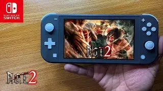 Attack On Titan 2 Nintendo Switch Lite Gameplay