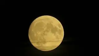 Full moon. July 2022.