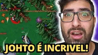 MEU PRIMEIRO DIA EM JOHTO NA POKEXGAMES!