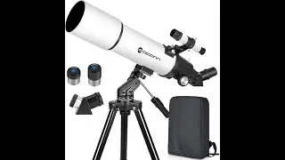 Best Beginner Telescope 2025? 600mm Aperture Refractor with Travel Backpack