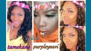 &hearts; FAIRY HAIR & MAKEUP TUTORIAL COLLAB w/ PURPLEYEAVI &hearts;