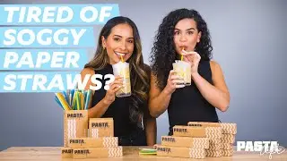 Why Eco-Friendly Pasta Straws Are Better Than Paper Straws