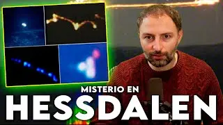 Algo MUY RARO se dejó ver en el bosque de Hessdalen… y quedó grabado