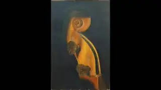 Time Lapse Oil Painting of a Cello Scroll