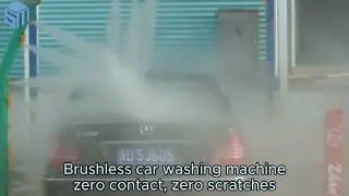 [Revolutionary car wash] Brushless car wash machine, only two minutes!No damage to the paint!