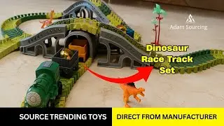Dinosaur Race Track Set 🚗🦖 Wholesale from Shantou Booth | Adam Sourcing