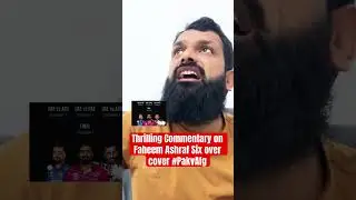Thrilling and exciting commentary in the final #thrilling #exciting #livecommentary #pakvafg