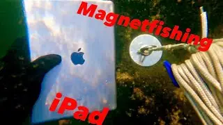 First Dive 2025 i found an iPad in the River! River Treasure!