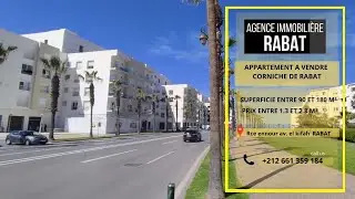 Appartement a vendre rabat -corniche de rabat