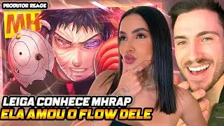 LEIGA REAGE Tipo Tobi 2 🎭 (Naruto) Máscara Na Cara | Prod. Sidney Scaccio | MHRAP (REACT, ANÁLISE)
