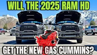 Is The 2025 RAM HD's Getting A Big 6.7L Cummins Gas Engine? Here's All The Specs!