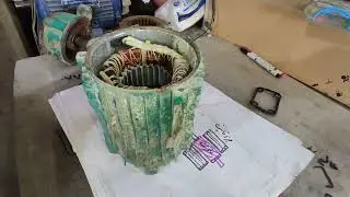 امبير الماطور عالي بعد اللف علما البيانات صحيحة انظر السبب
