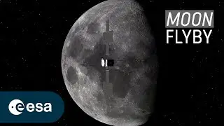 Images from Juice&rsquo;s Moon flyby (Official broadcast)