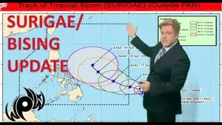 Tropical Storm Surigae / Bising Forecast and possible Impacts / 15 April 2021