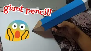 Giant Pencil Unboxing and Reviews | Pentastic Jay