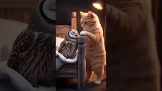 owl 🦉🦉#cat #animation #baby #viralvideo #cool #likeandsubscribe