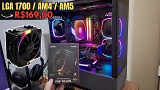 Air Cooler PCYES Frost Pulse - Unboxing, instala&ccedil;&atilde;o e teste