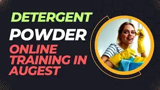 Hitran Industries upcoming webinar on washing powder making in Aug|Detergent powder online training
