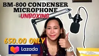 BM-800 CONDENSER MICROPHONE WITH ARM STAND HOLDER | #VLOGGINGTOOLS