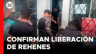 VIOLENCIA EN ECUADOR | Confirman la liberaci&oacute;n de todos los funcionarios rehenes