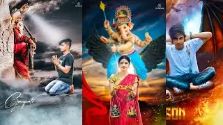 Picsart editing Ganpati Bappa photo editing Ganpati Bappa new concept and Sony Jackson editing